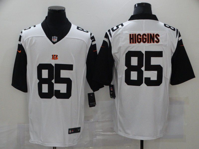 Men Cincinnati Bengals #85 Higgins White Nike Vapor Untouchable Limited 2020 NFL Nike Jerseys->cincinnati bengals->NFL Jersey